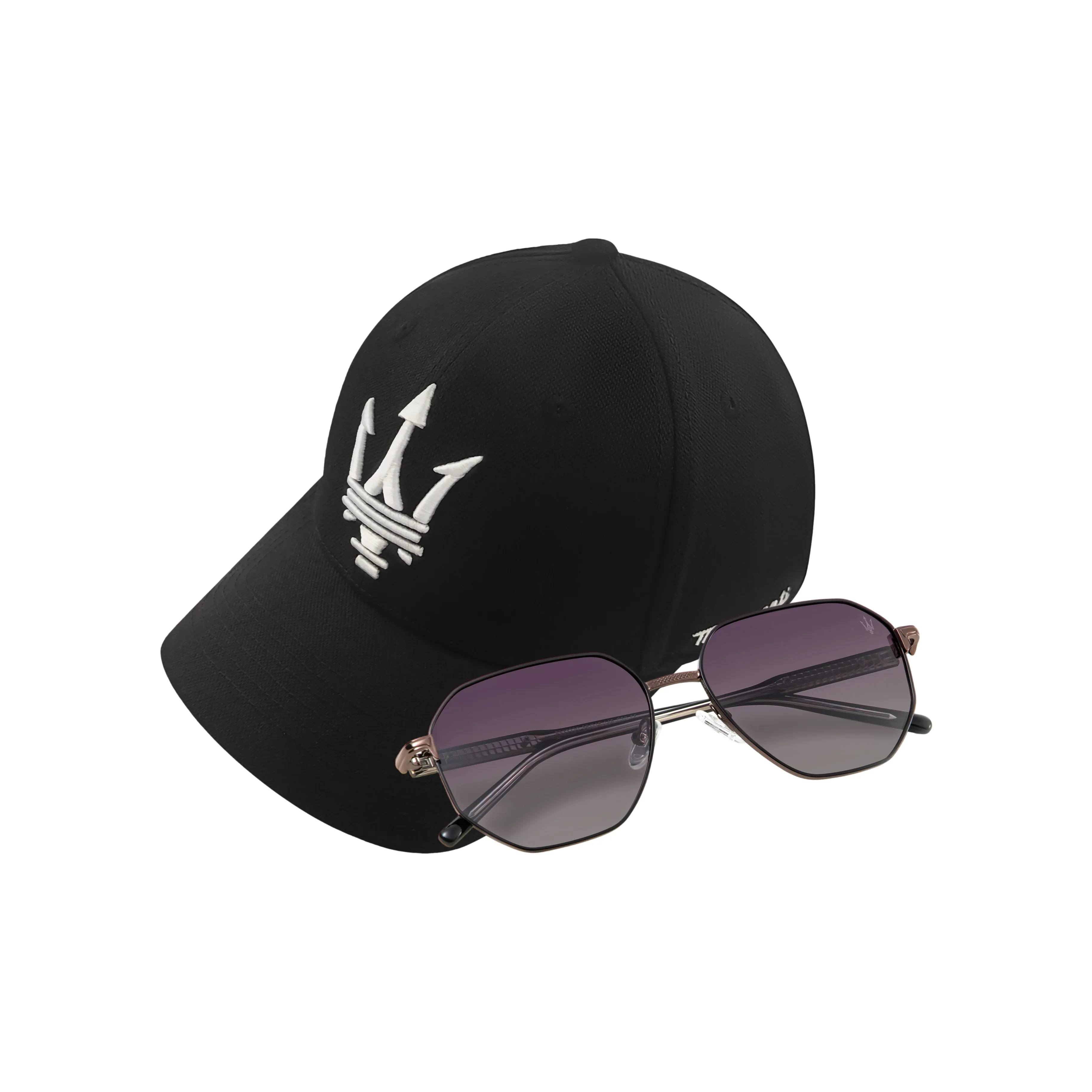 Maserati Металл Aviator Солнцезащитные очки Унисекс