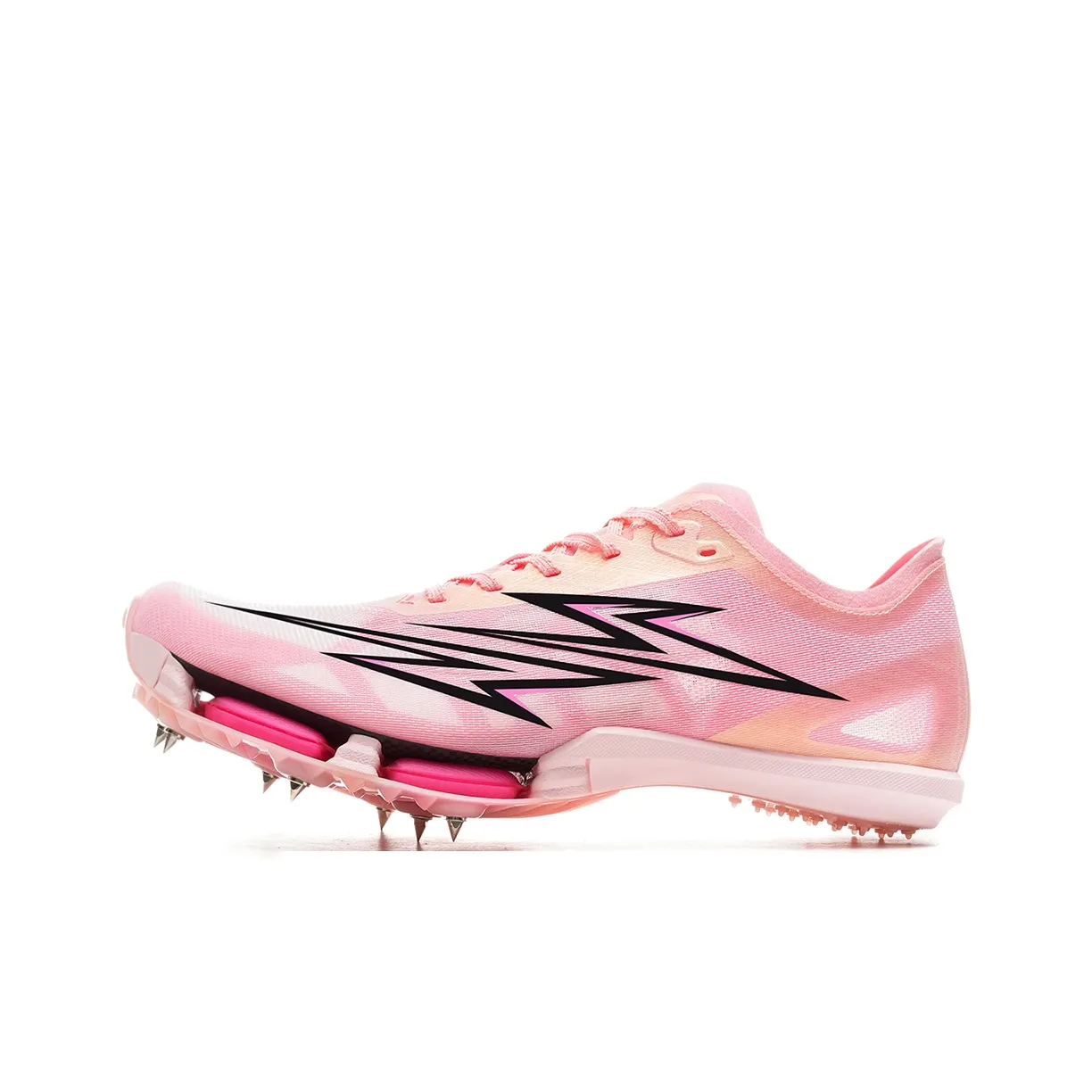 Dynamic Power Амортизация Устойчивость к истиранию Покрытие Низкий Отскок Низкие Кроссовки для Беговых Спринтов Унисекс Романтический Розовый