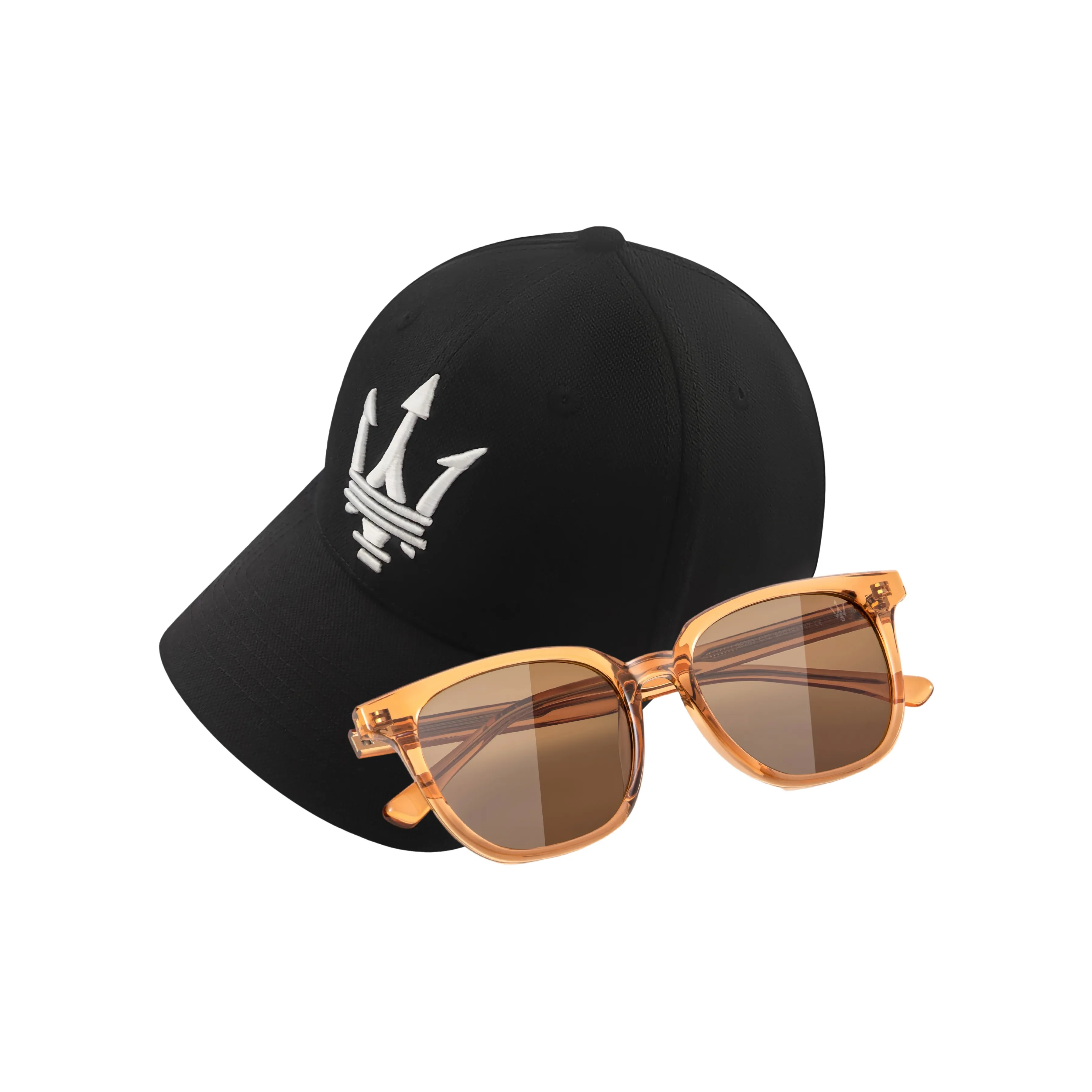 Maserati Пластиковая оправа Квадратные Солнцезащитные очки Унисекс