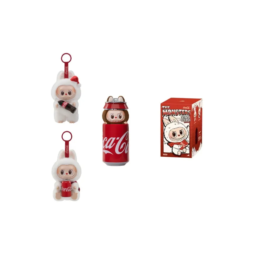 POP MART THE MONSTERS X Coca-Cola LABUBU, Виниловая Фигурка, Слепая Коробка, Одиночная Коробка/комплект Из 6 Шт.