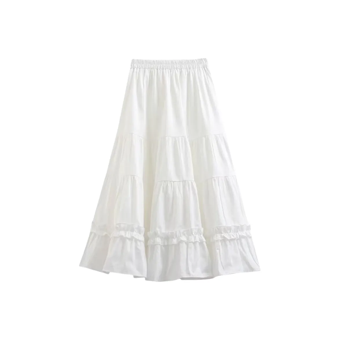 Cotton Gene Повседневный Длинный Юбка Женские