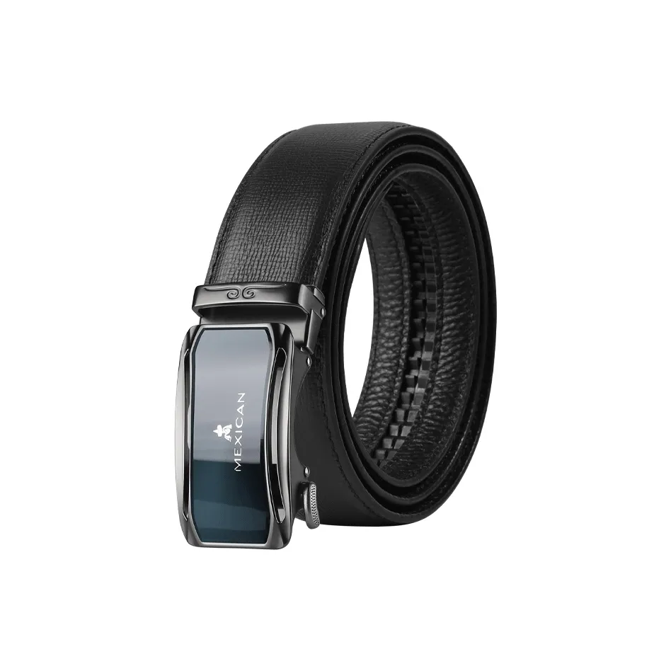 MEXICAN Ремни из натуральной коровьей кожи мужские ширина 3,5 см