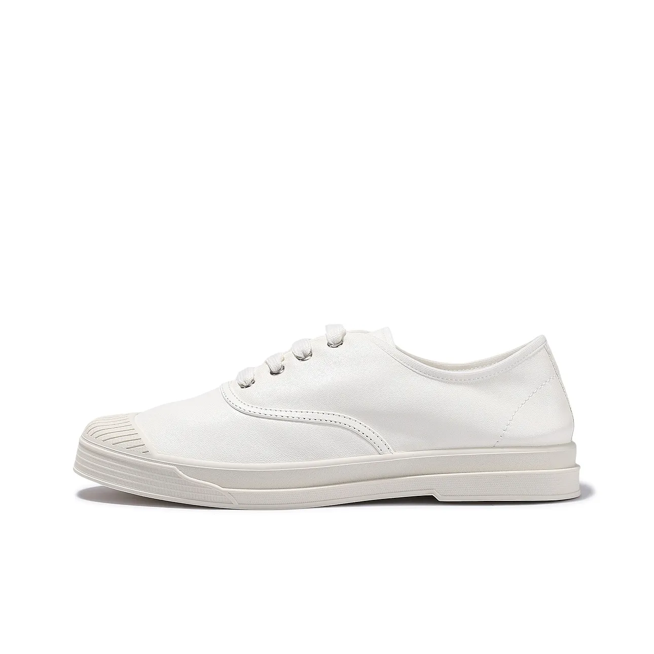 BELLALILY Износостойкий Низкий Топ Повседневная Обувь Женская Белая