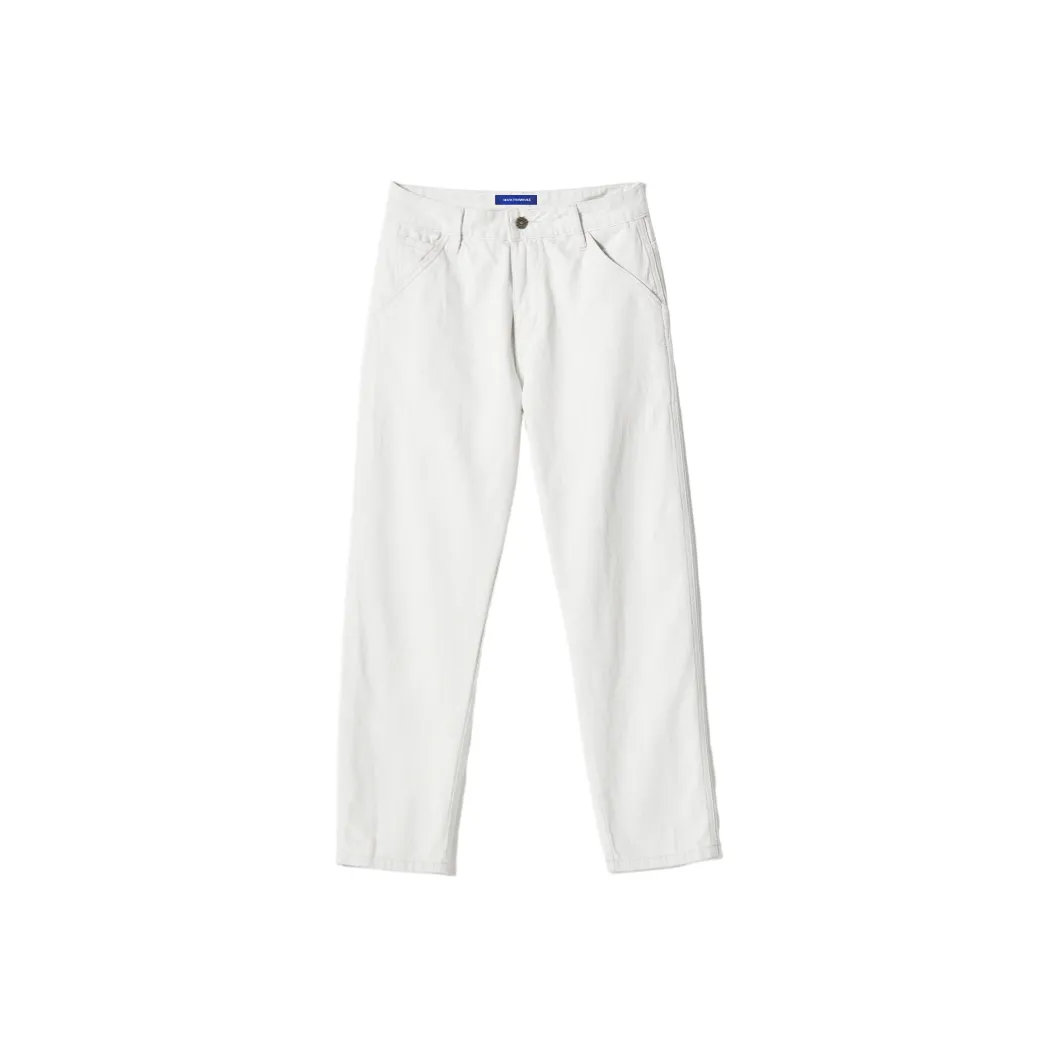 FAIRWHALE Айвори Мужские Джинсы