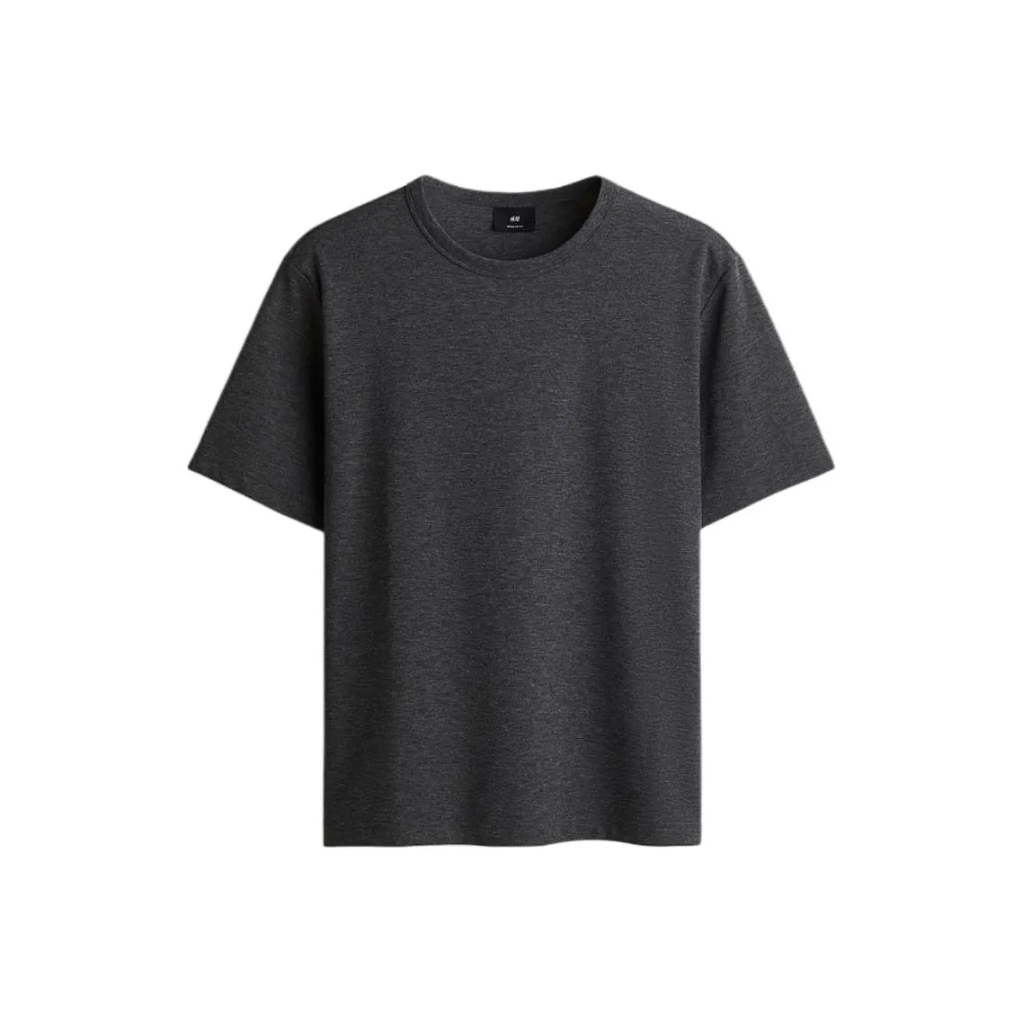 H&M Темно-серая унисекс футболка