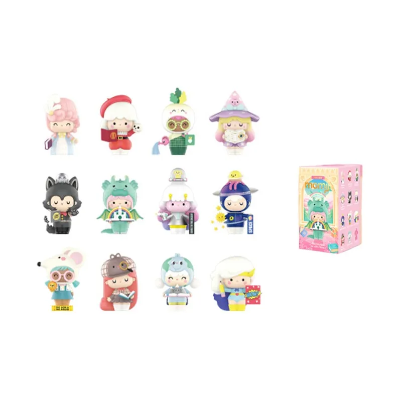POP MART Whisper Doll Book Club Collection Mystery Boxes Single Mystery Box/Full Box 12 Pcs