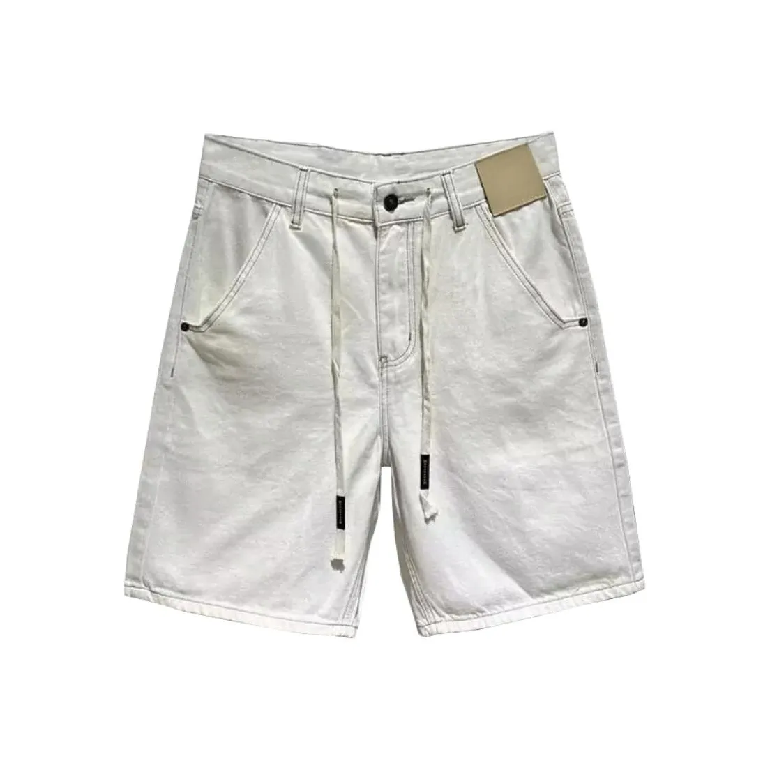 GEOGRE ALEX Белые Мужские Джинсовые Шорты