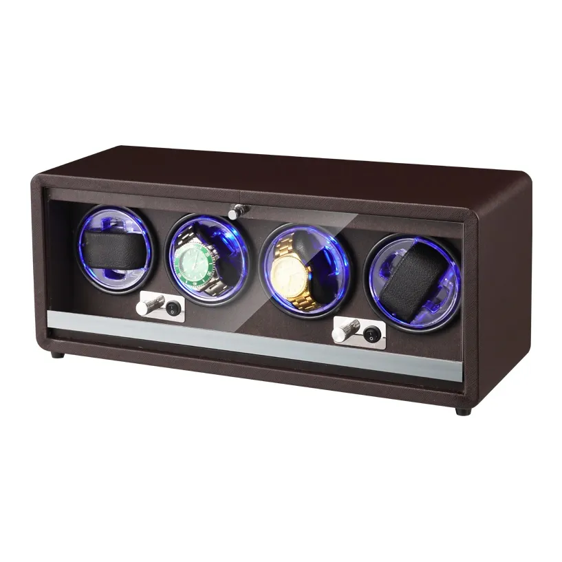 Коллекционное издание 4 Отделение для часов Watch Winder Коричневый Унисекс