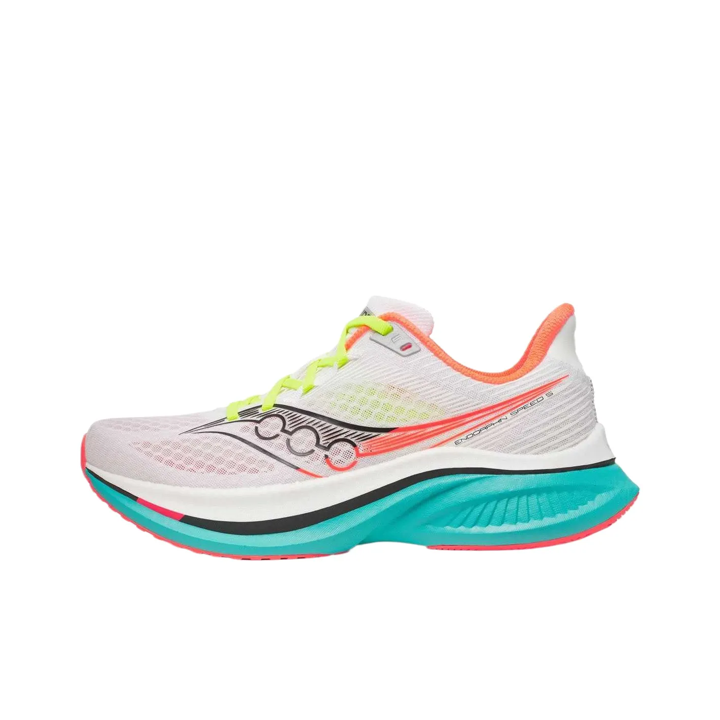 Saucony Endorphin Speed 5 Амортизация Низкий Топ Марафон Гонки Длинный Бег Обувь Женская Белая