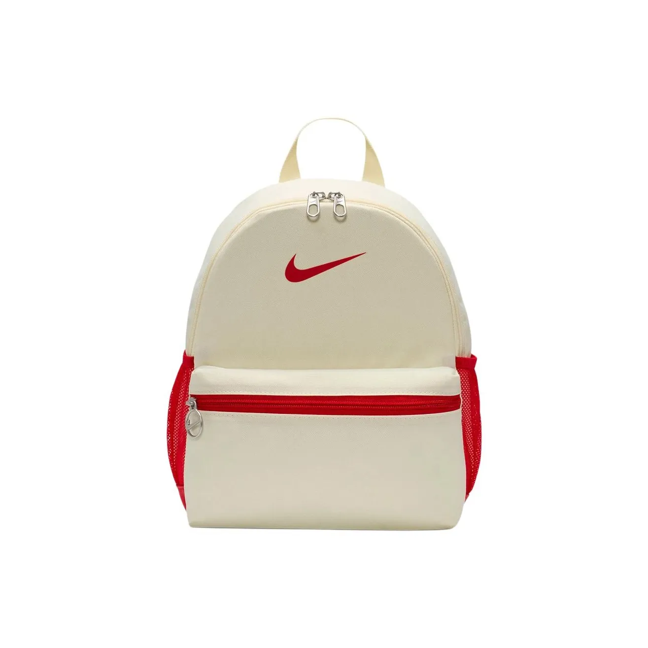 Nike Полиэстер Рюкзак Мини Детский Кремовый Красный