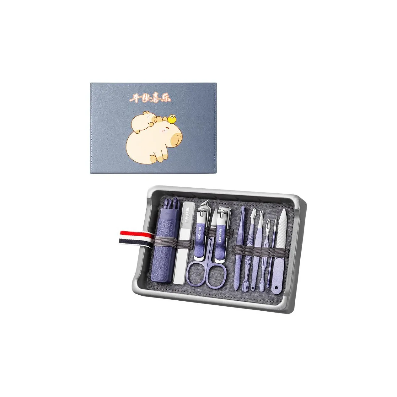 Tree on Cloud Высококачественные Наборы для Ухода за Ногтями Наборы Одежды Инструменты для Ухода за Ногтями Наборы для Отшелушивания Мертвой Кожи