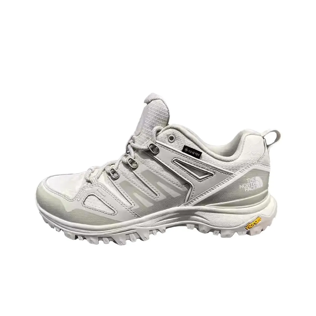 THE NORTH FACE Hedgehog Series Устойчивый к истиранию Низкий Топ Походная обувь Мужская Белая