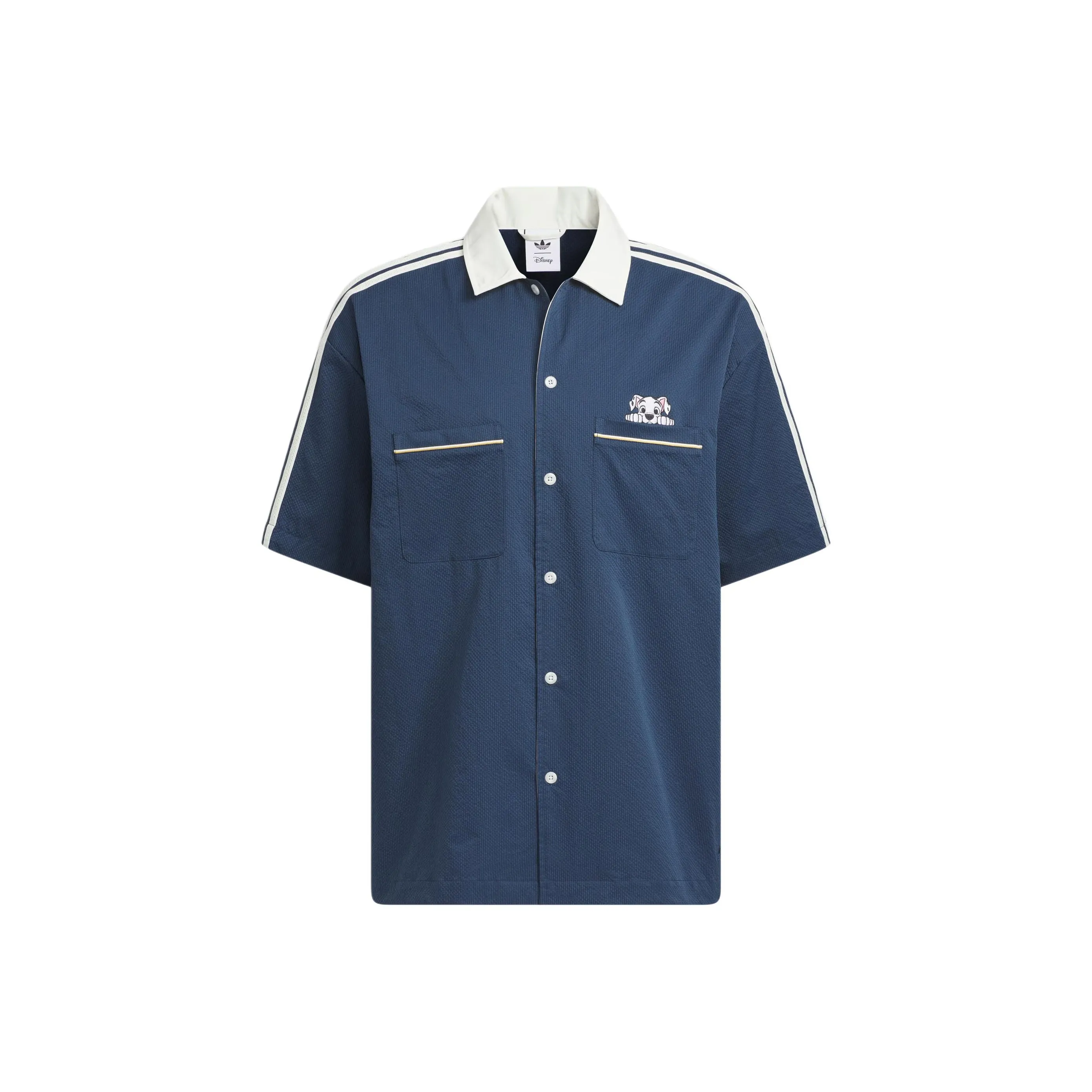 Adidas Originals x Disney Совместный бренд Bowling DALMATIAN T Рубашка Унисекс