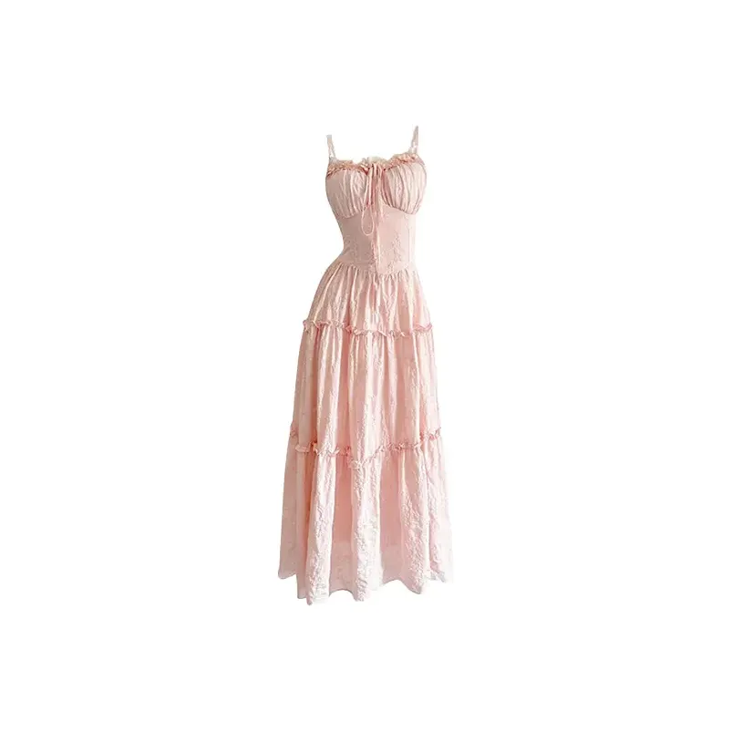 HeartyBite Розово-вишневый Нижняя юбка Платье Женские Слиплатья