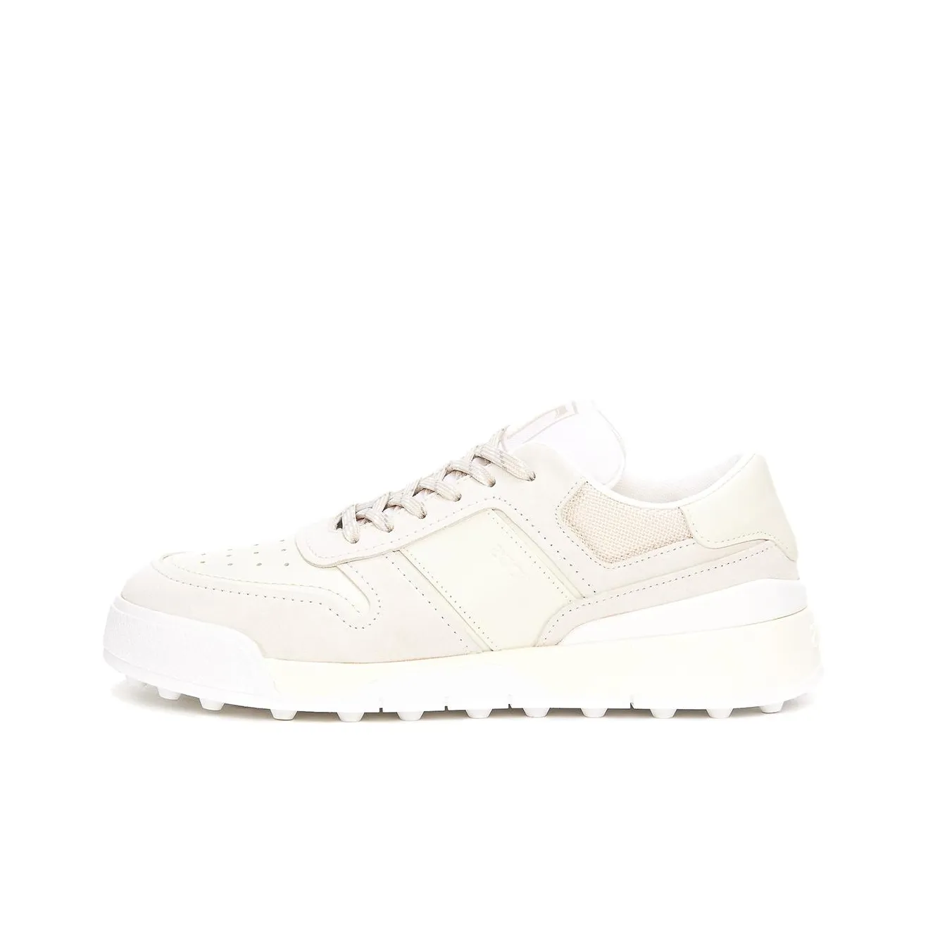 TOD'S Logo Embossed Panelled Lace Up Sneakers