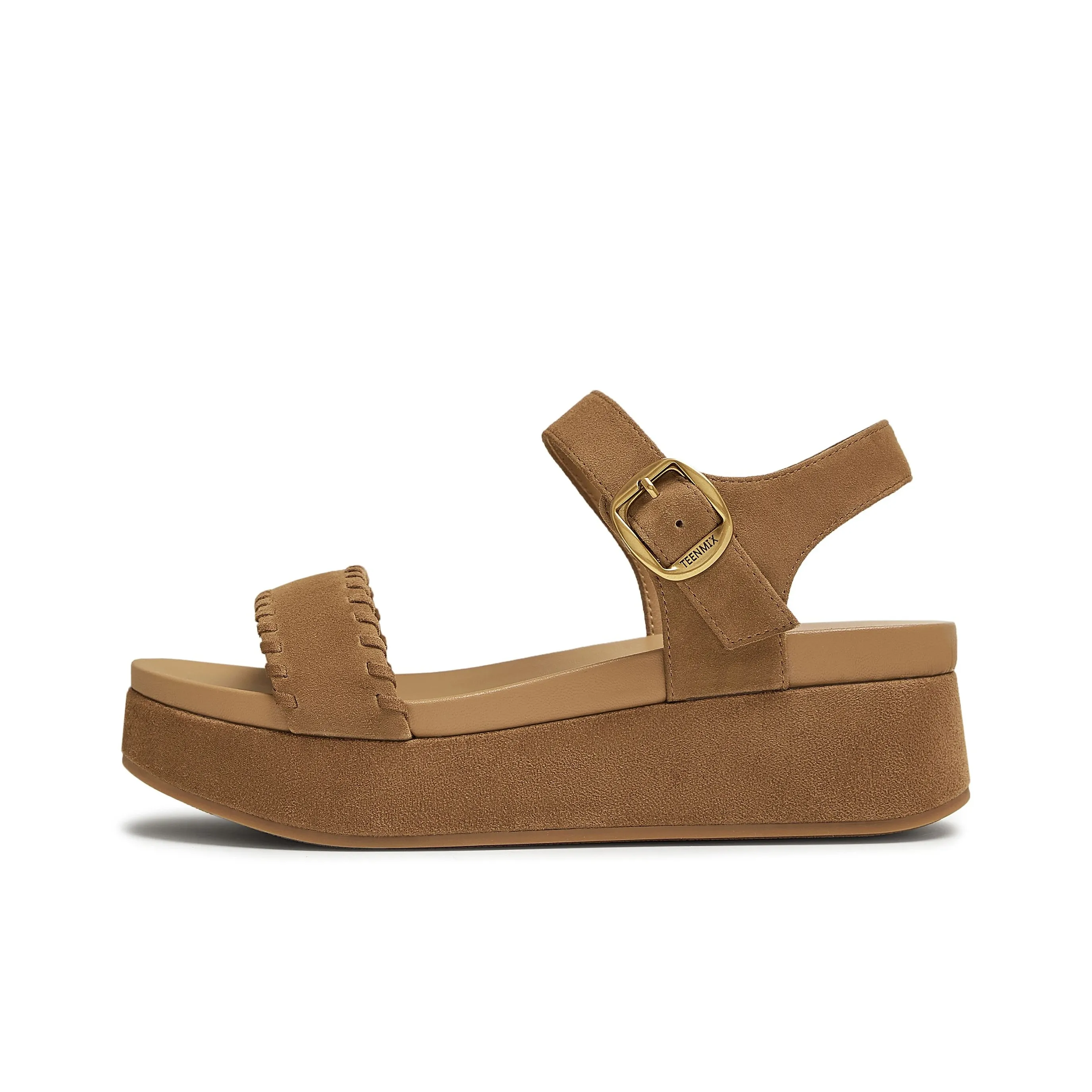 teenmix Фундуковый Ice Cream Collection One Ремень Сандалии 5 см Женские