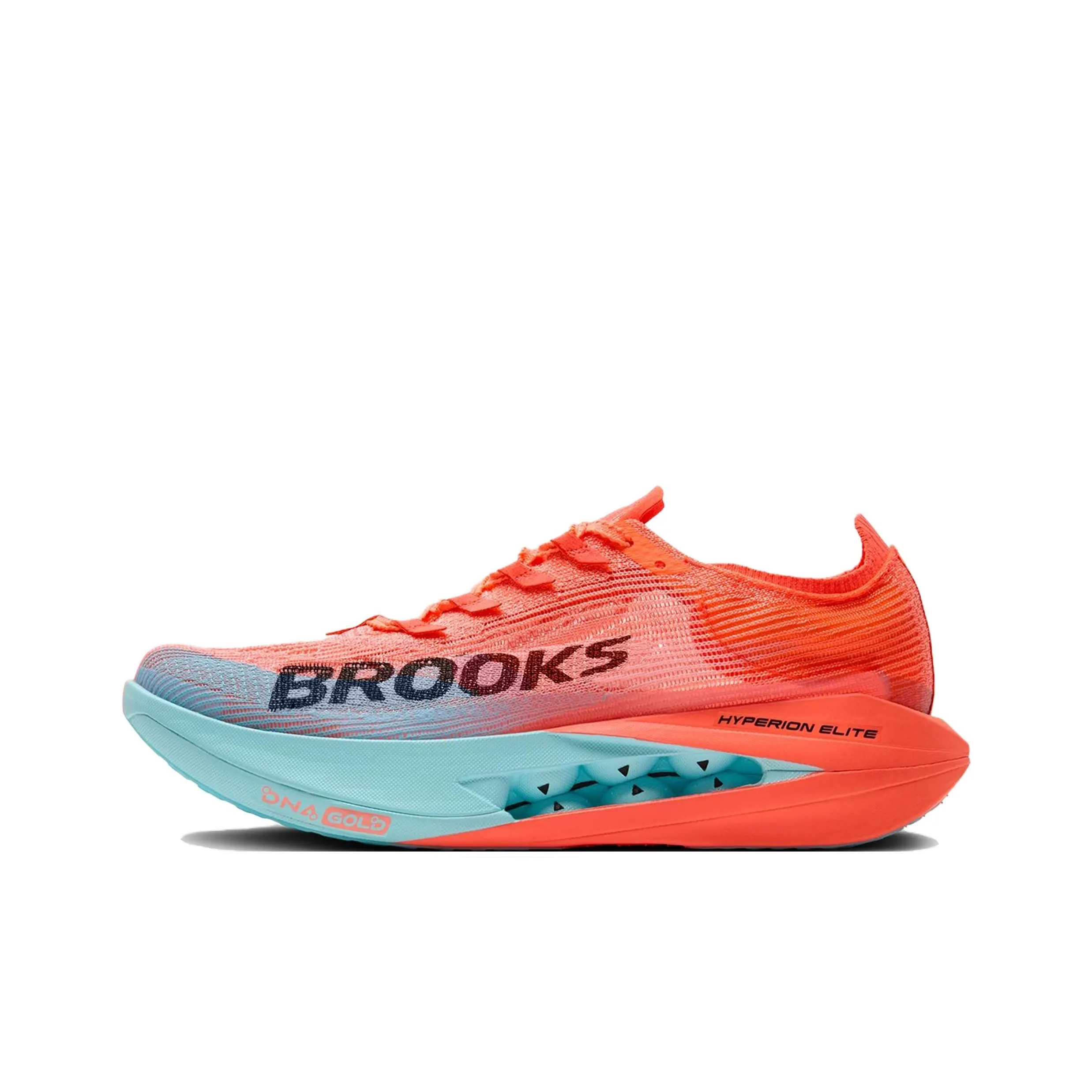Brooks Устойчивые к истиранию низкие топы Повседневная беговая обувь Унисекс Оранжевый