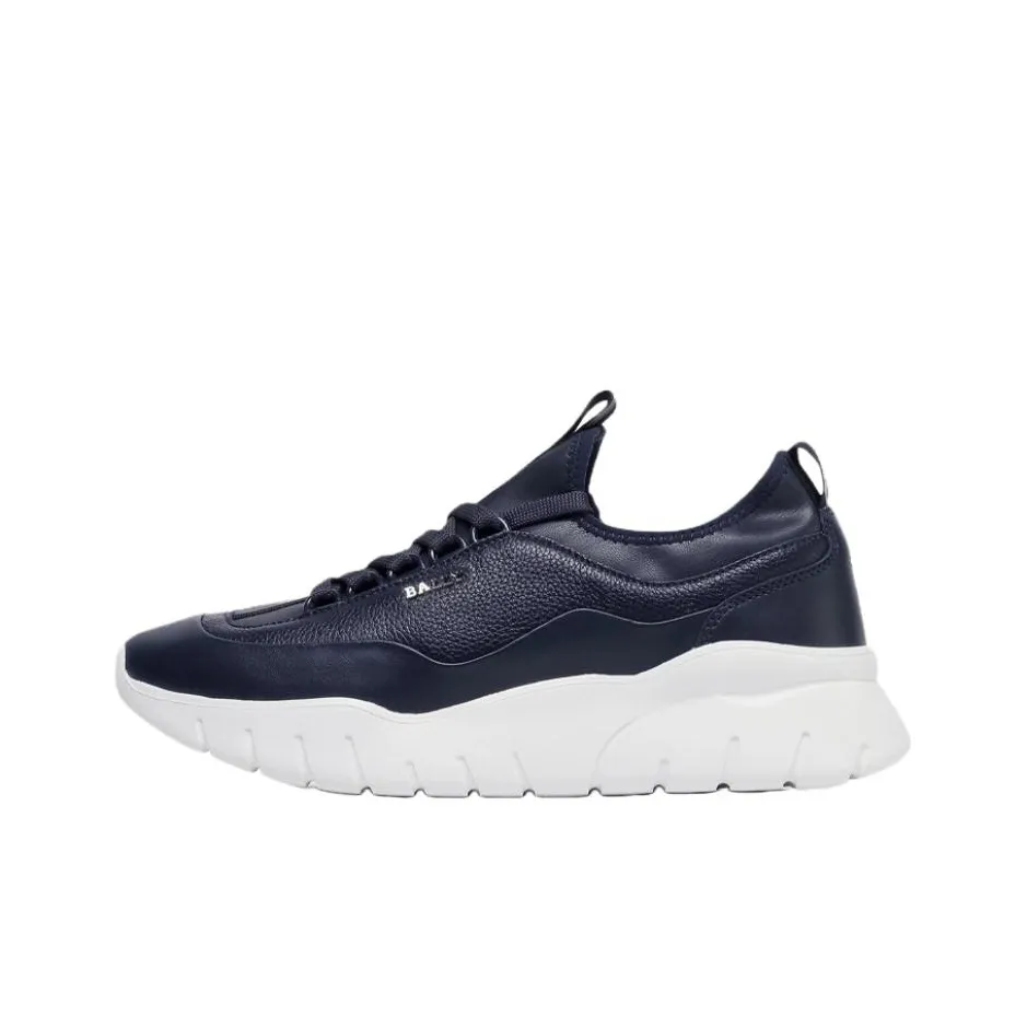 BALLY Low Top Casual Shoes Men's Ink Blue