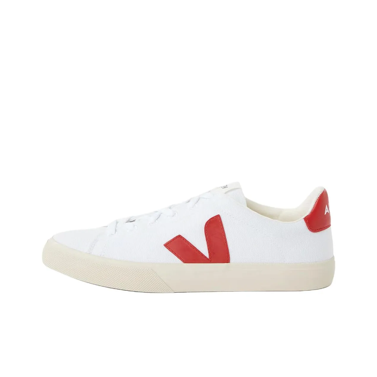 VEJA Campo Lace Up 'White Red'