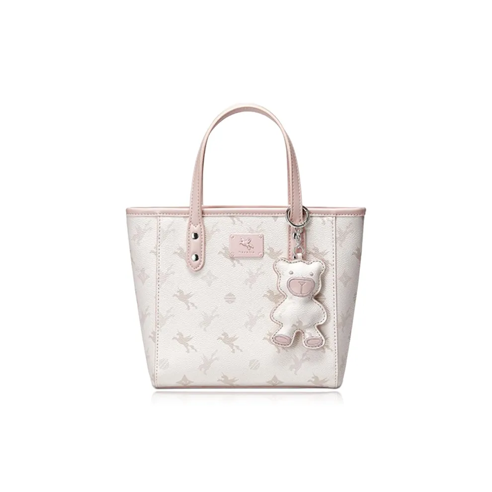 NUCELLE PVC Сумка через плечо Сумка Обычная Женская Персиково-розовая