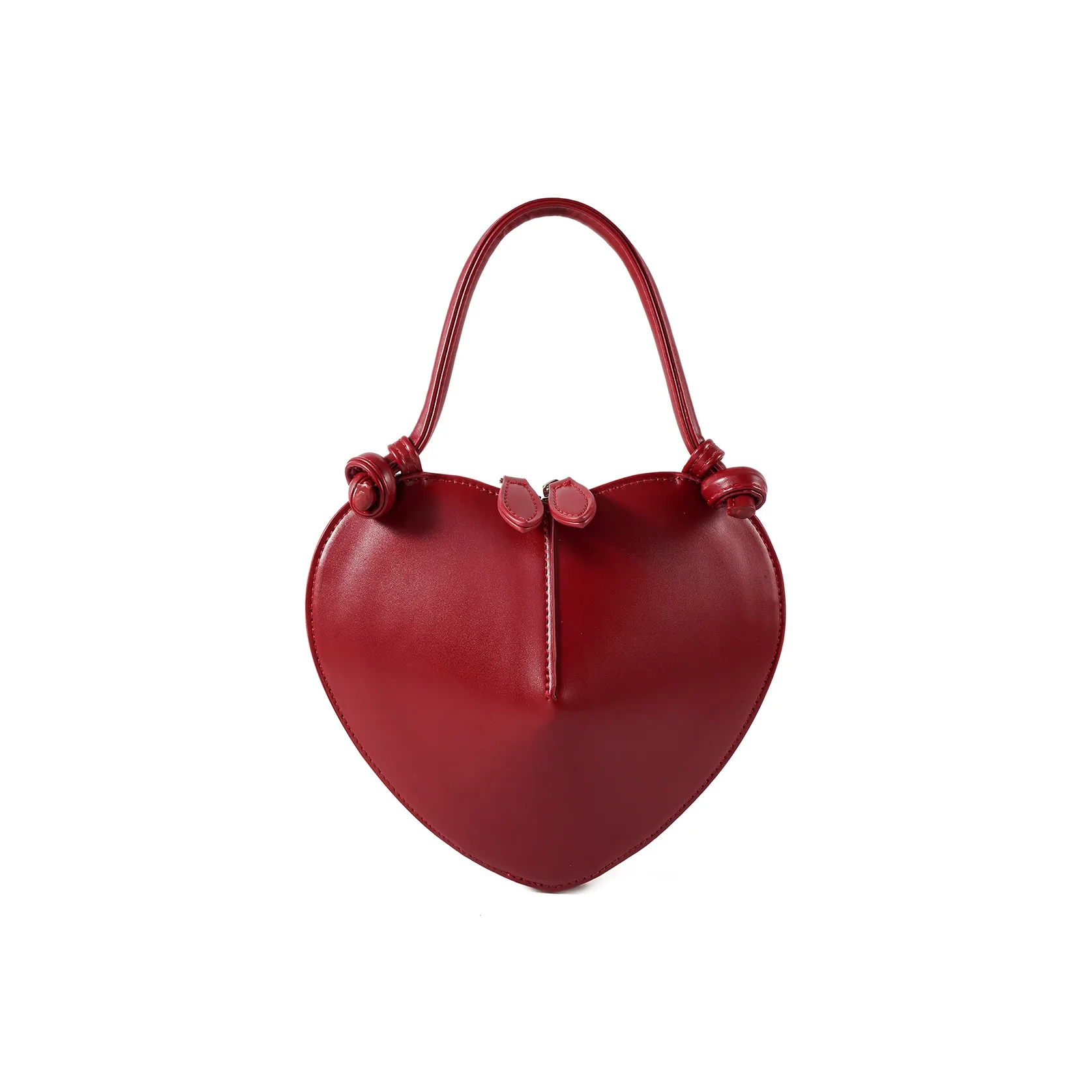 Vigno Синтетическая кожа Сердце-образная сумка Женская Красная