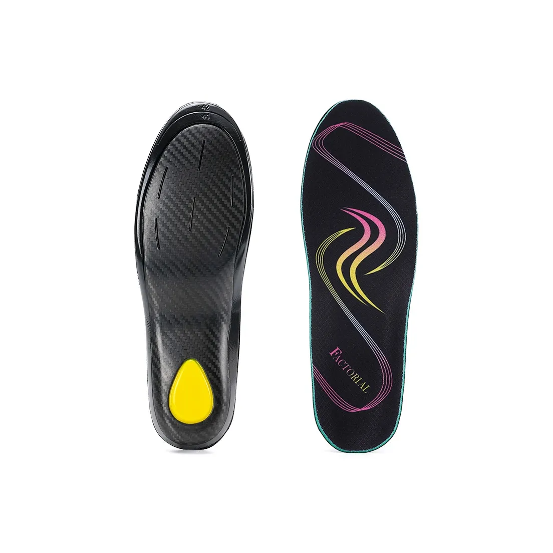 FACTORIAL Карбоновые стельки для плит Унисекс