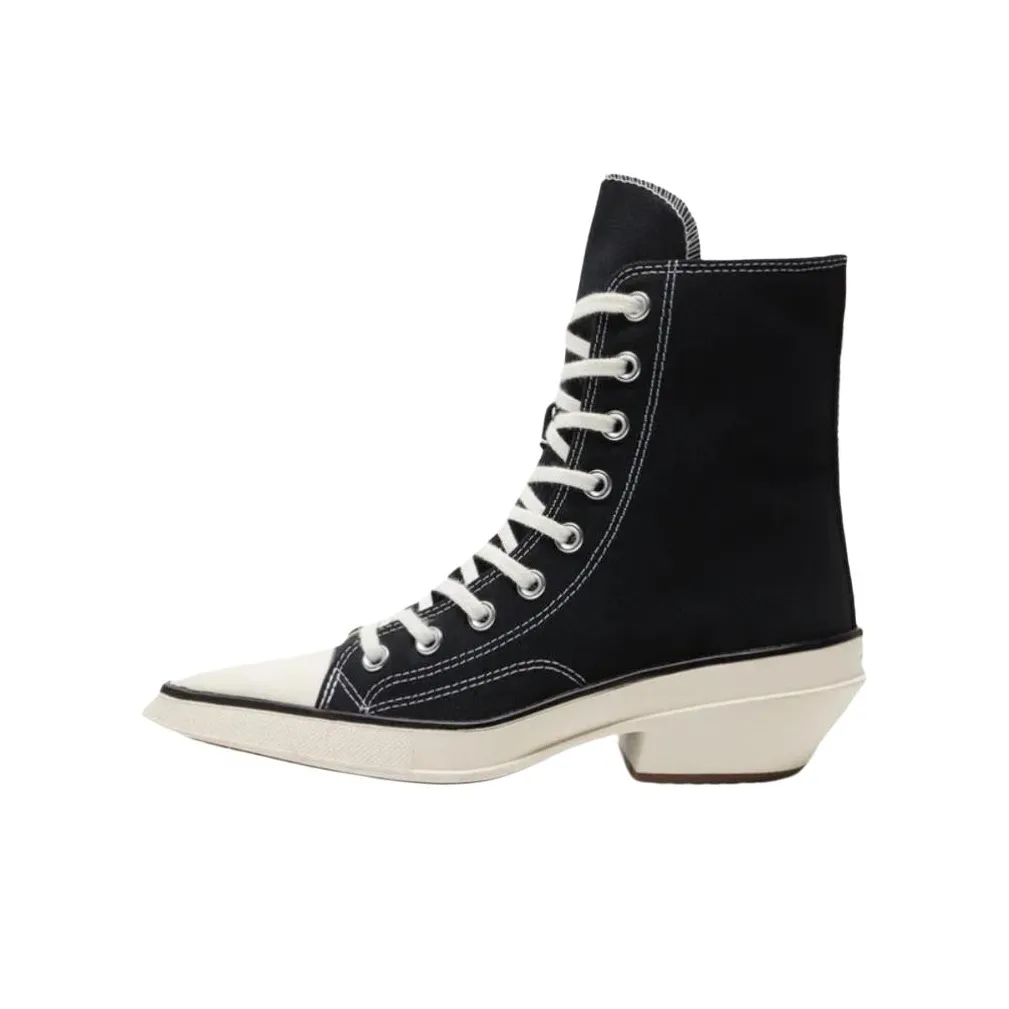 Converse Chuck 70 Устойчивые к истиранию Высокие Кеды Женские Черные