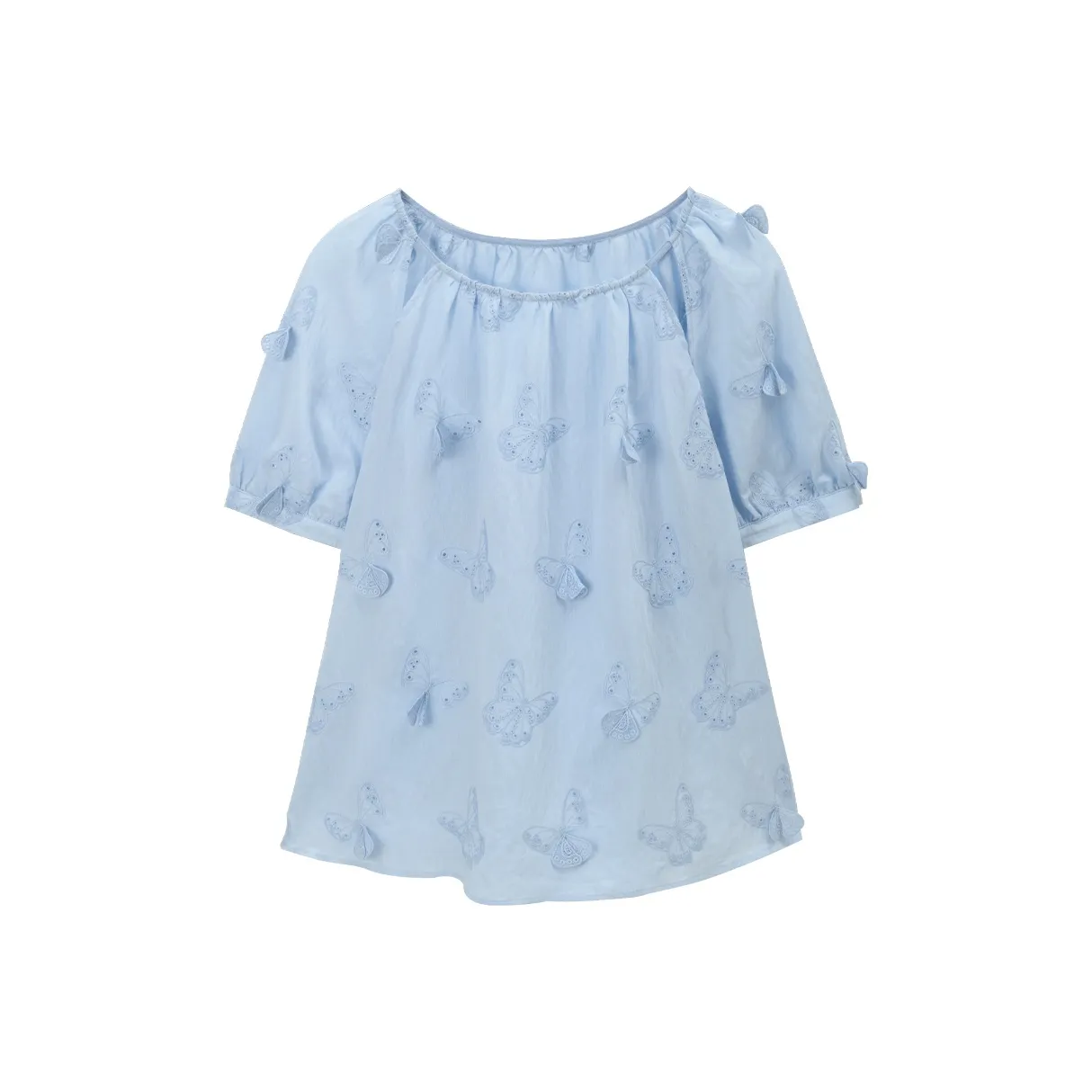 MISHOW Синий цвет морской соли Женские Рубашки