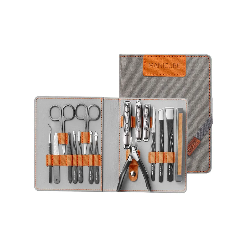 Tree on Cloud Набор для ухода за ногтями с подстригающим ногти кисточкой пилкой для ногтей и кусочком ножниц для ногтей 1 штука ножниц для ногтей