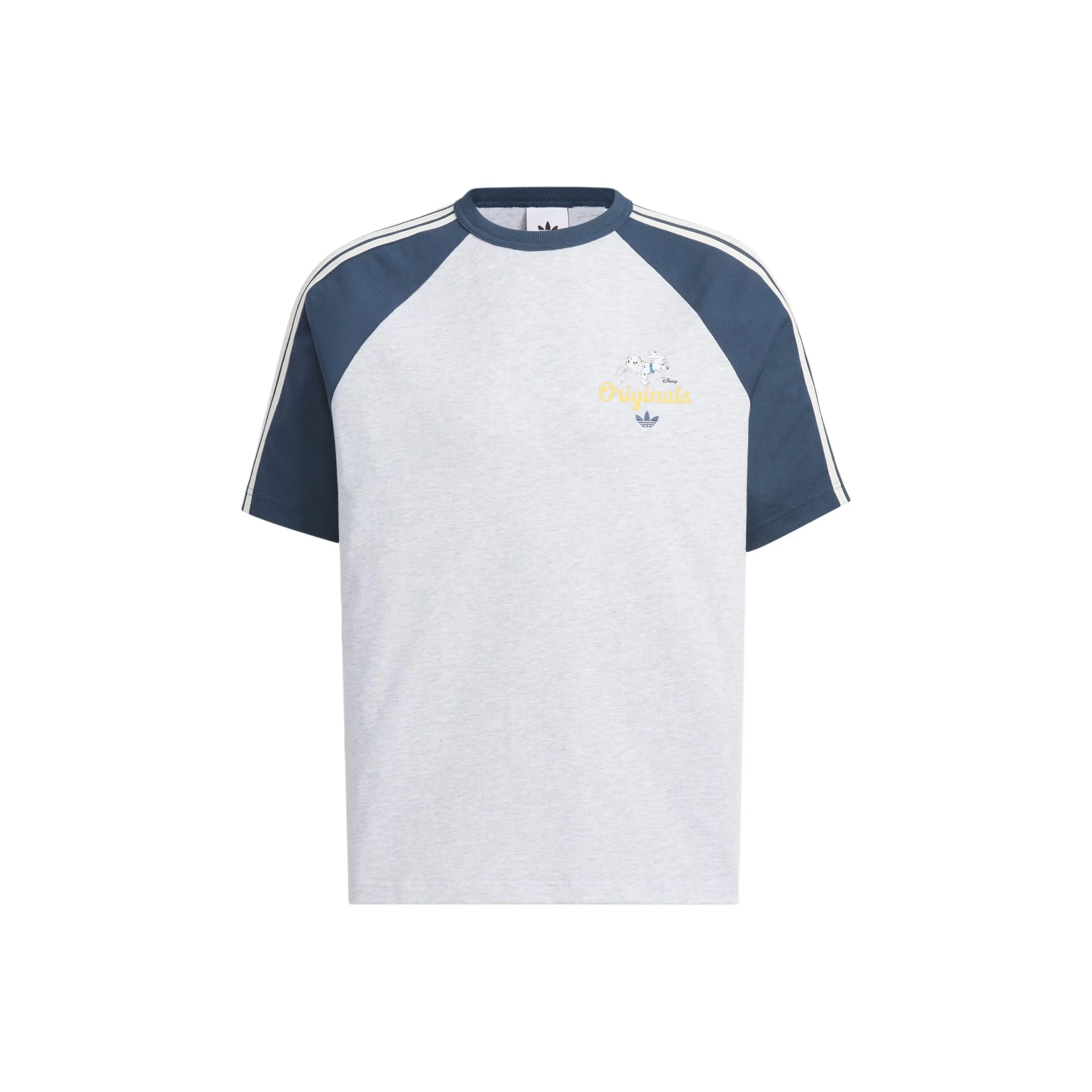 Adidas Originals x DISHINI LIANMINGKUAN DALMATIAN Реглан T Рубашка T Рубашка Унисекс