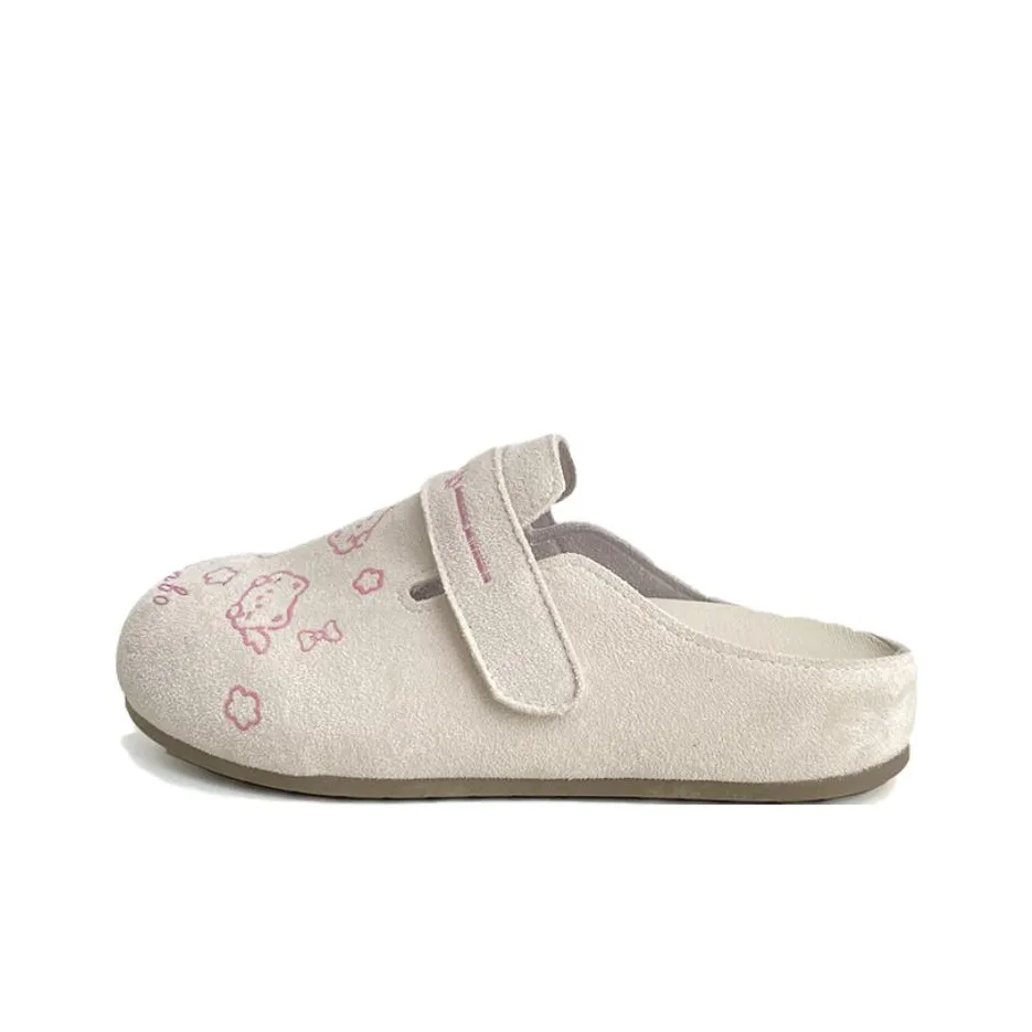 Lanza Аbrasion Resistant Домашние тапочки Женские Kitten Powder