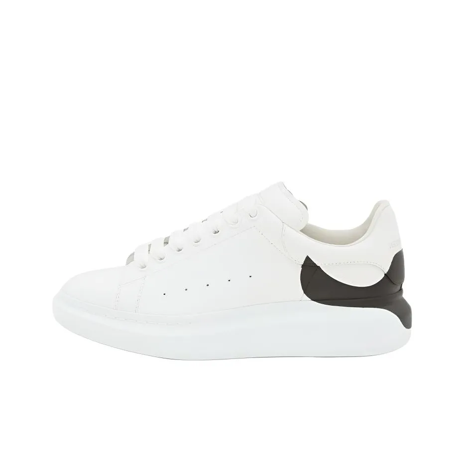 Alexander McQueen Oversized White Black Heel