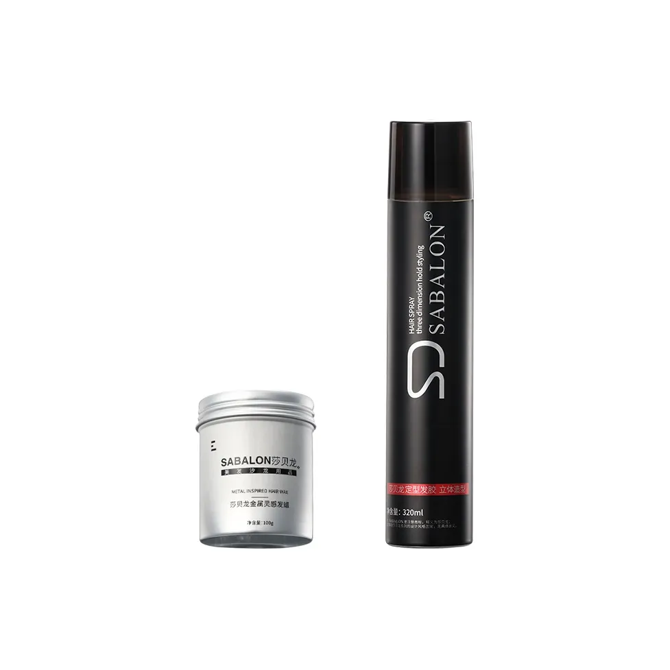 Saberon Металл Inspired Волосы Парафин Освежающий Долговременный Запах с Долговременной Формой