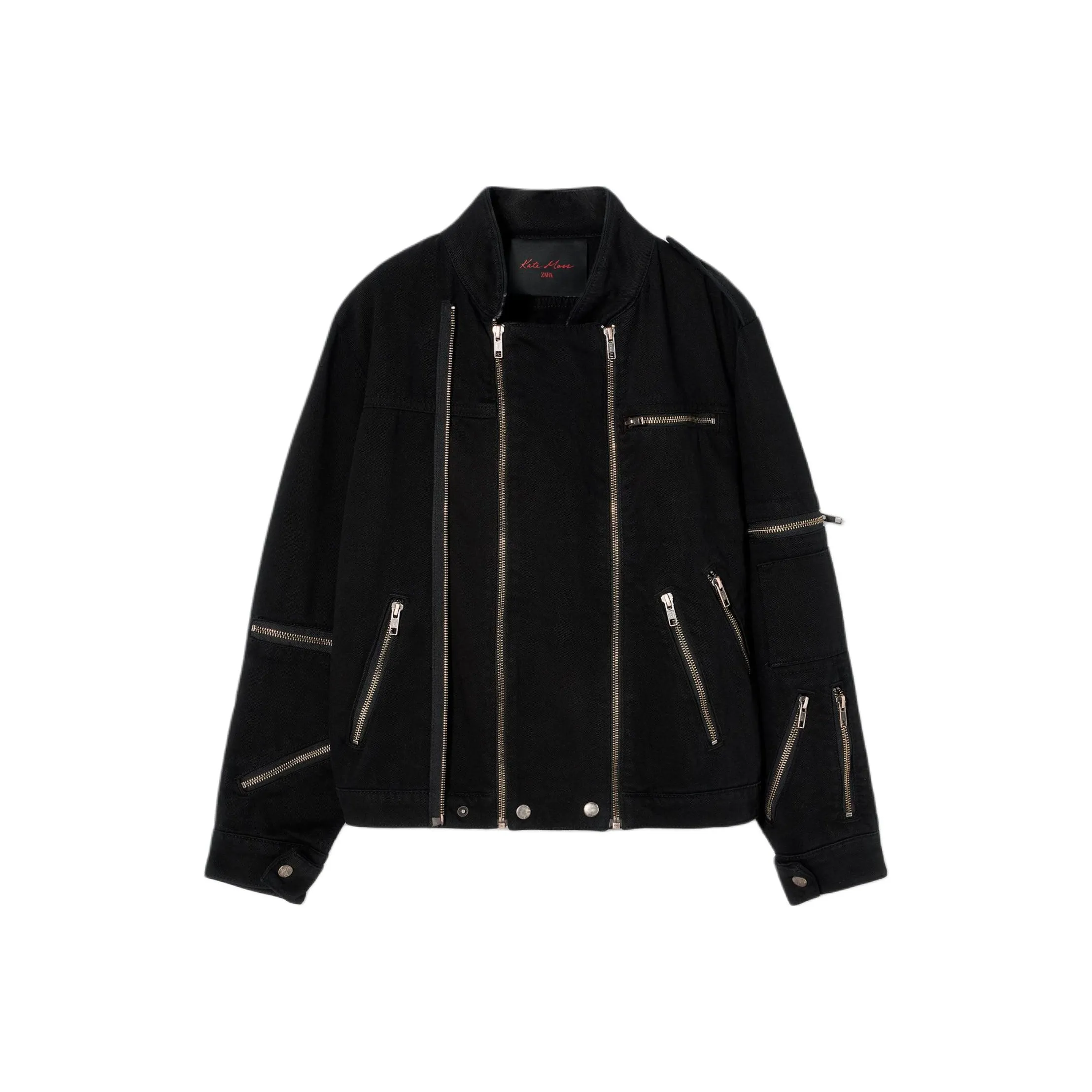 ZARA x Kate Moss and Bobby Бархат Feel Куртка Женская