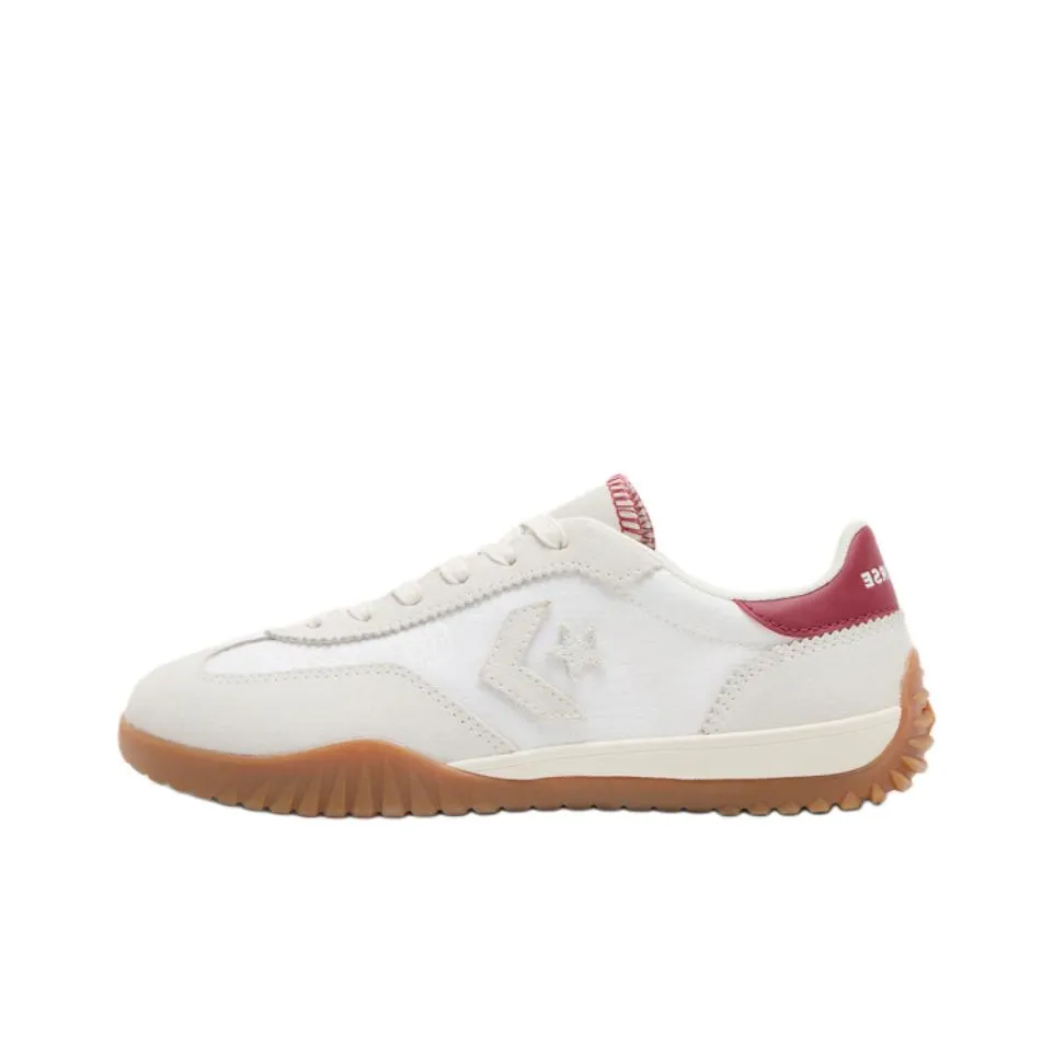 Конверс Run Star Trainer Slip-resistant Abrasion-resistant Low Top Casual Shoes Unisex Ecru