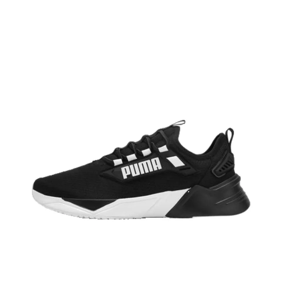 PUMA Retaliate 3 Устойчивый к истиранию Дышащие Низкие Кеды для Детей Lifestyle Черные Подростковые