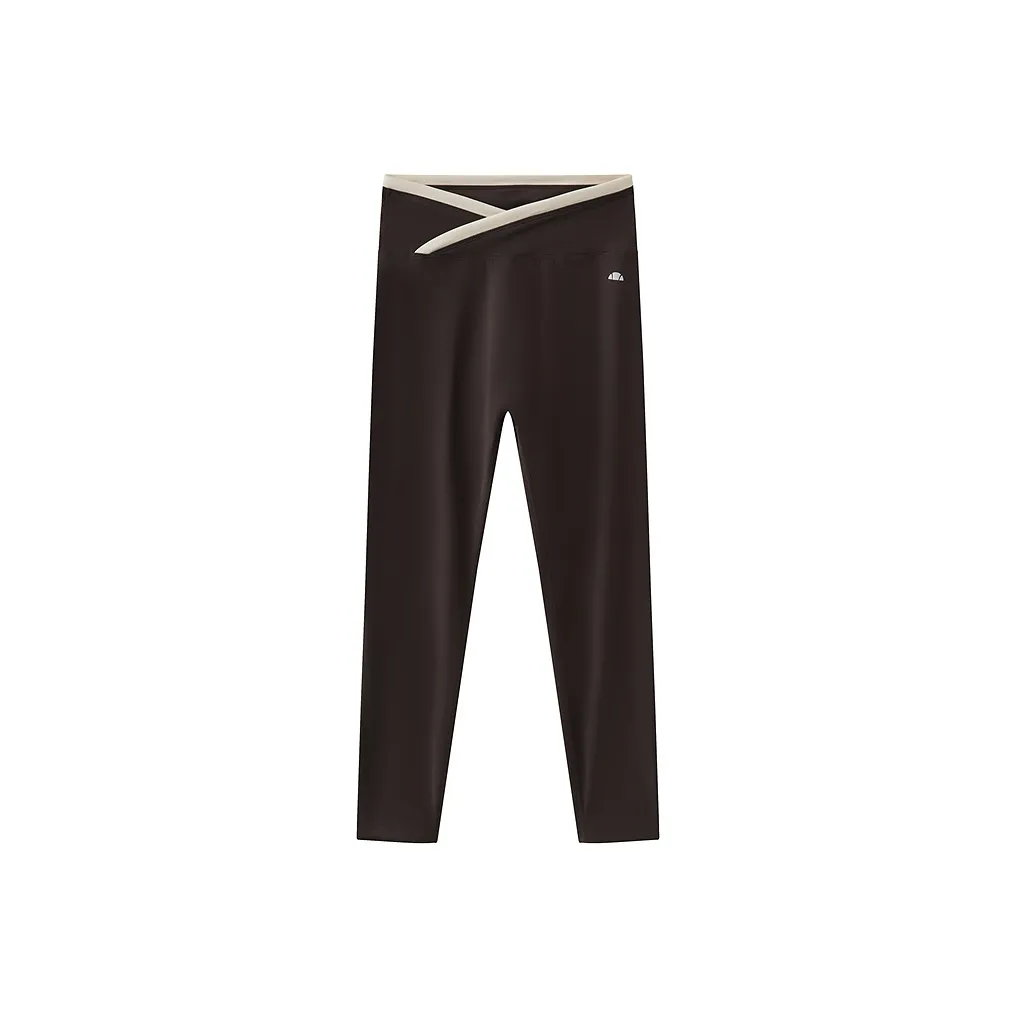 Ellesse Темно-коричневые женские штаны для йоги