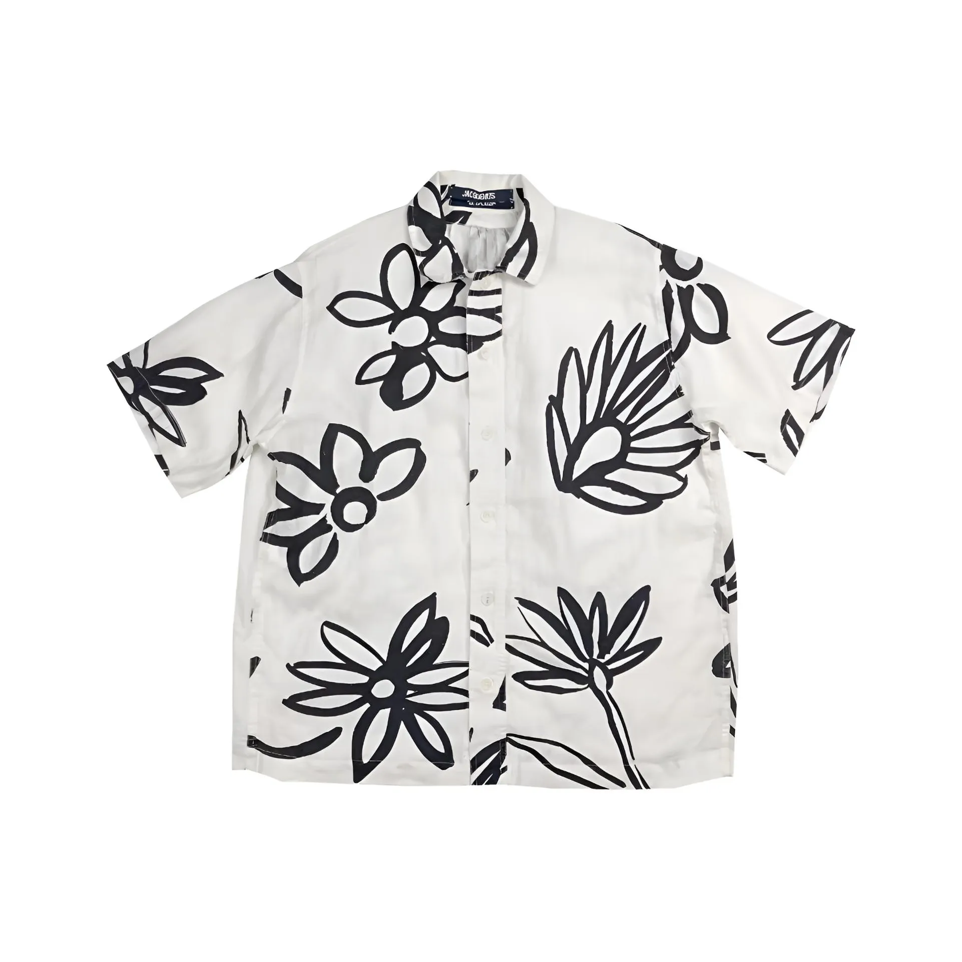 BANKONGSHAN Белая унисекс рубашка