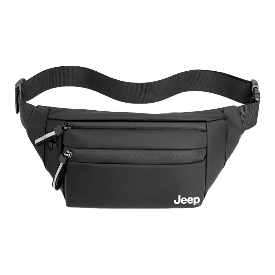 JEEP ПУ (полиуретан) Сумка Стандартная Мужская Черная