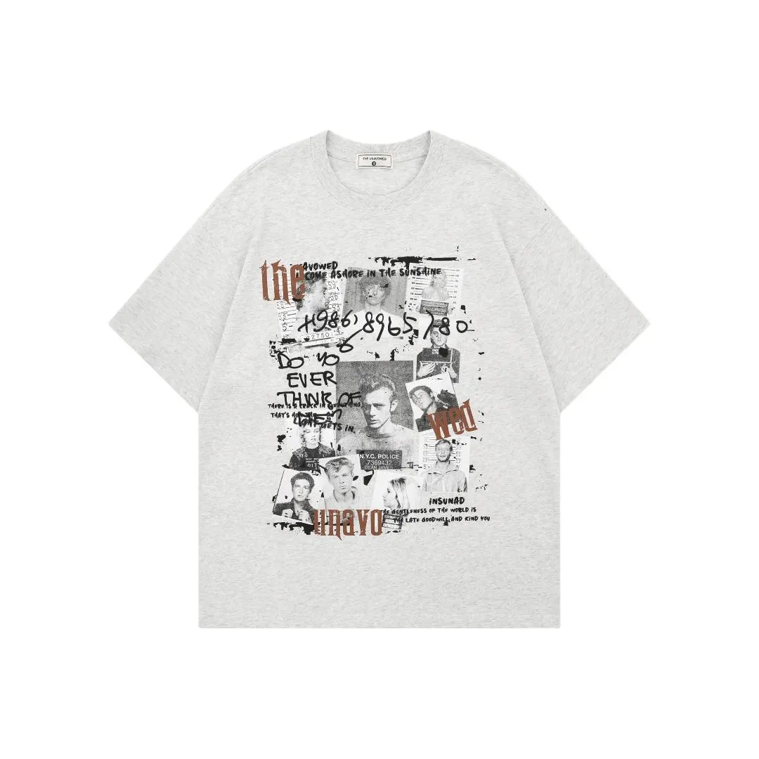 DAND Вересковый серый Унисекс T Рубашки