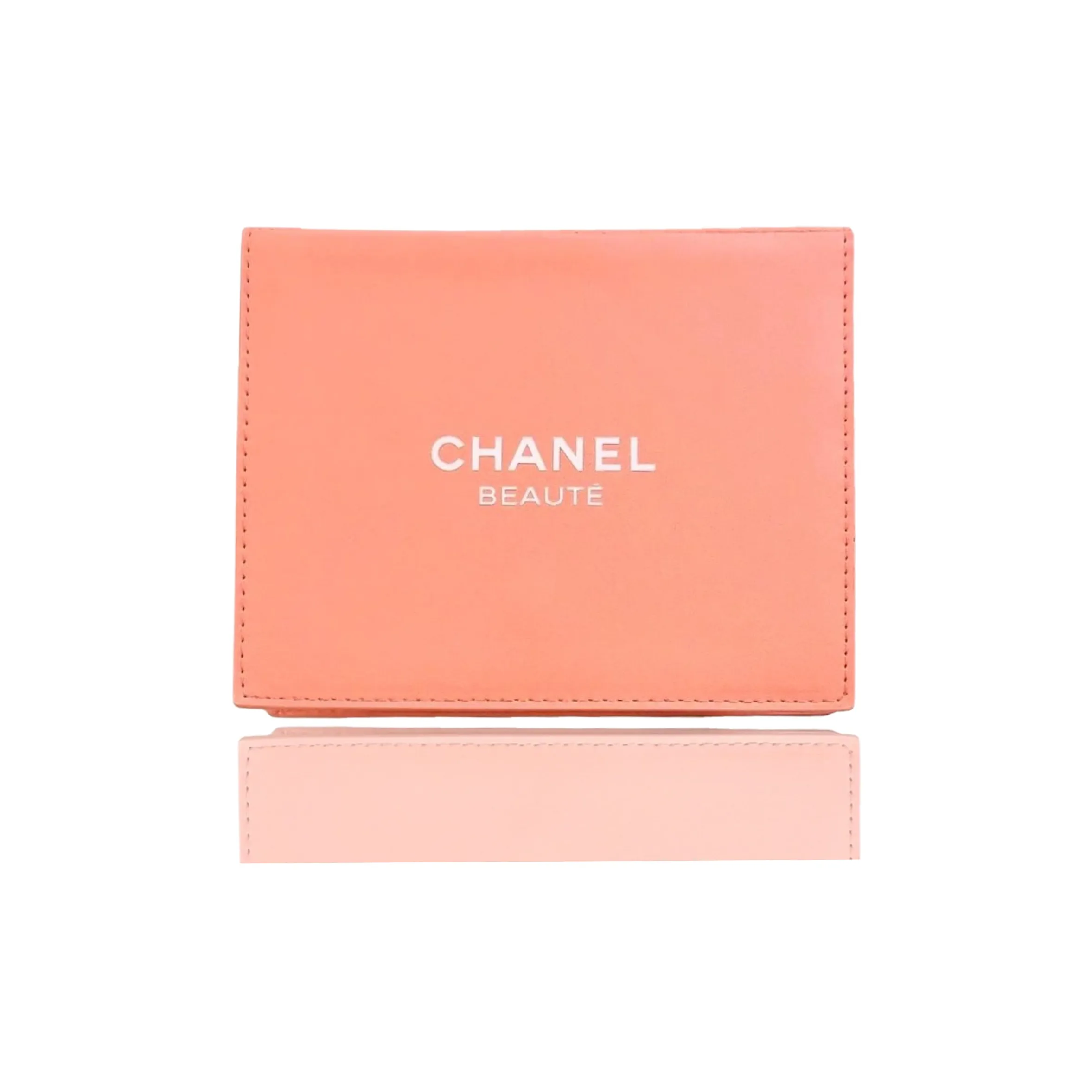 CHANEL Апельсин Кожа Косметичка Однослойная