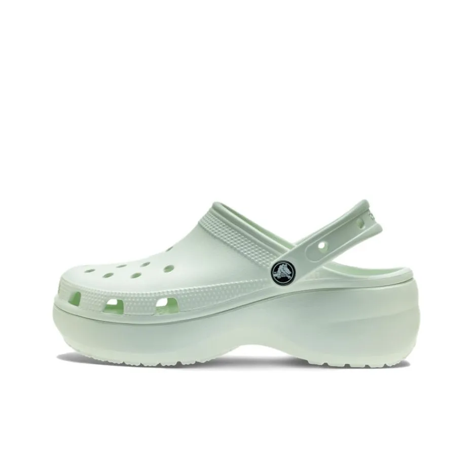 Crocs Classic Platform Clog Сабо Женские Светло-зеленый