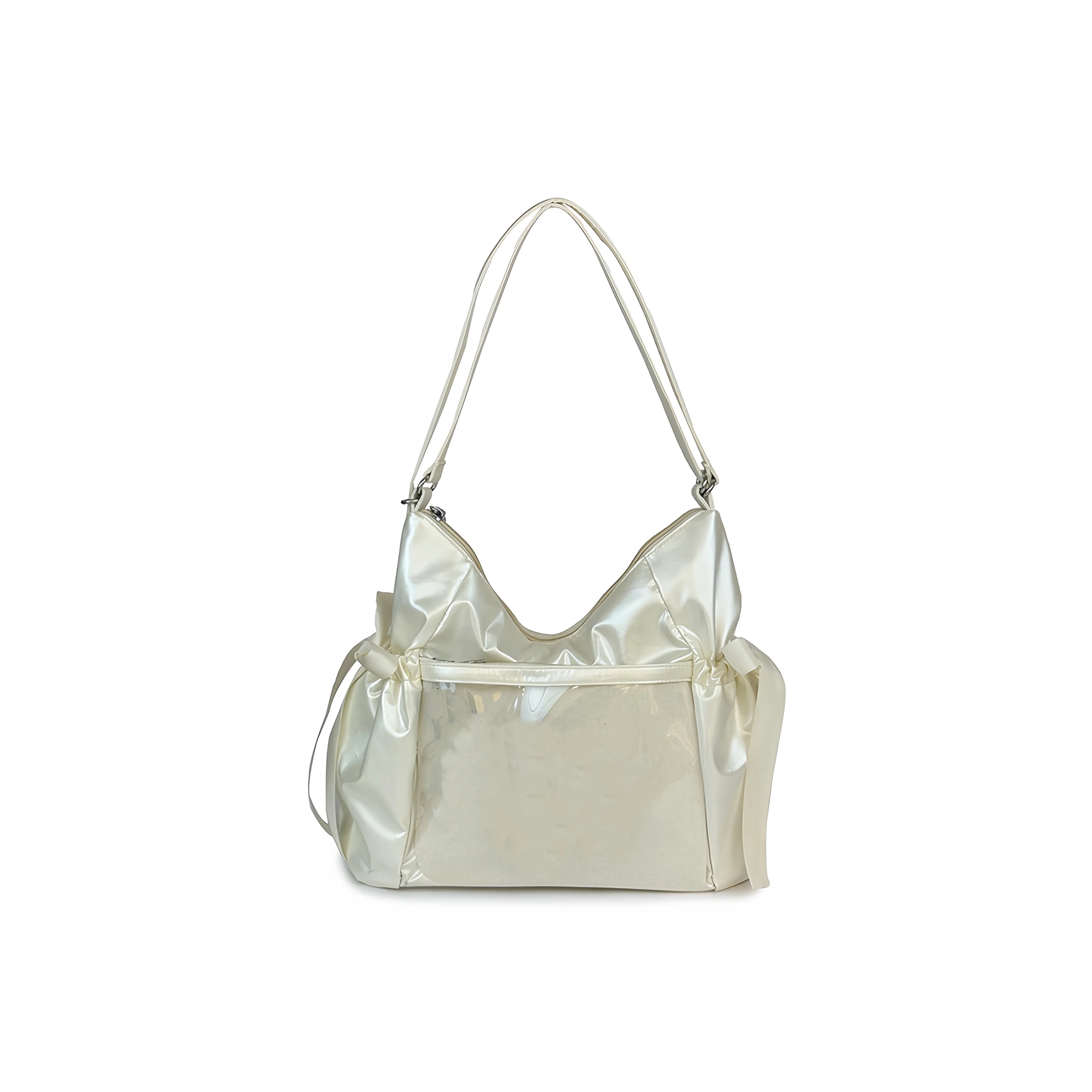 BAODIDAISHU ПУ (полиуретан) Одно плечо Через плечо Двойное плечо Сумка через плечо Белый Серебристый Черный Розовый Стандартный Женский