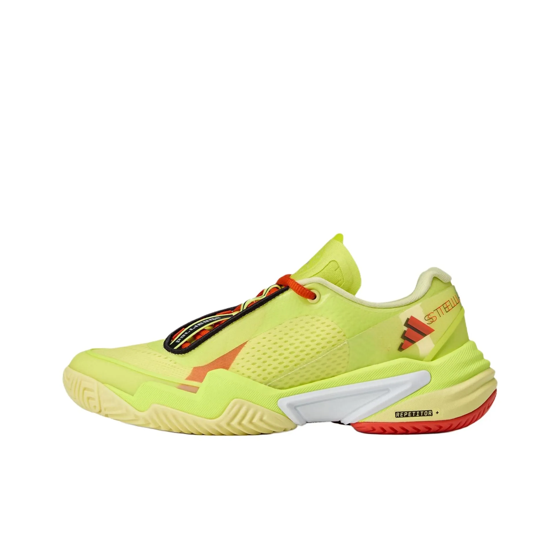 Adidas Barricade Износостойкие Низкие Кроссовки для Тениса Женские Желтые