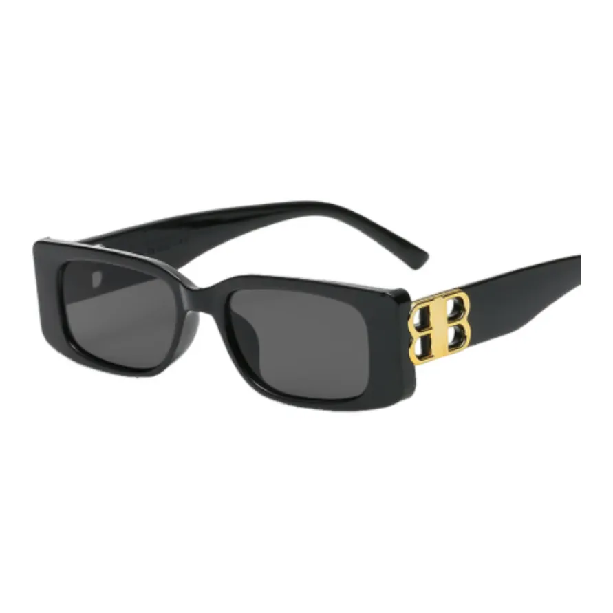 APRFUD ПК Прямоугольные Солнцезащитные очки Унисекс