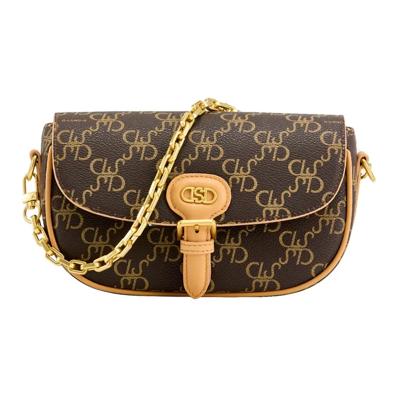 Dragon Rider Selected Кожа Плечевая Сумка Маленькая Женская Коричневая