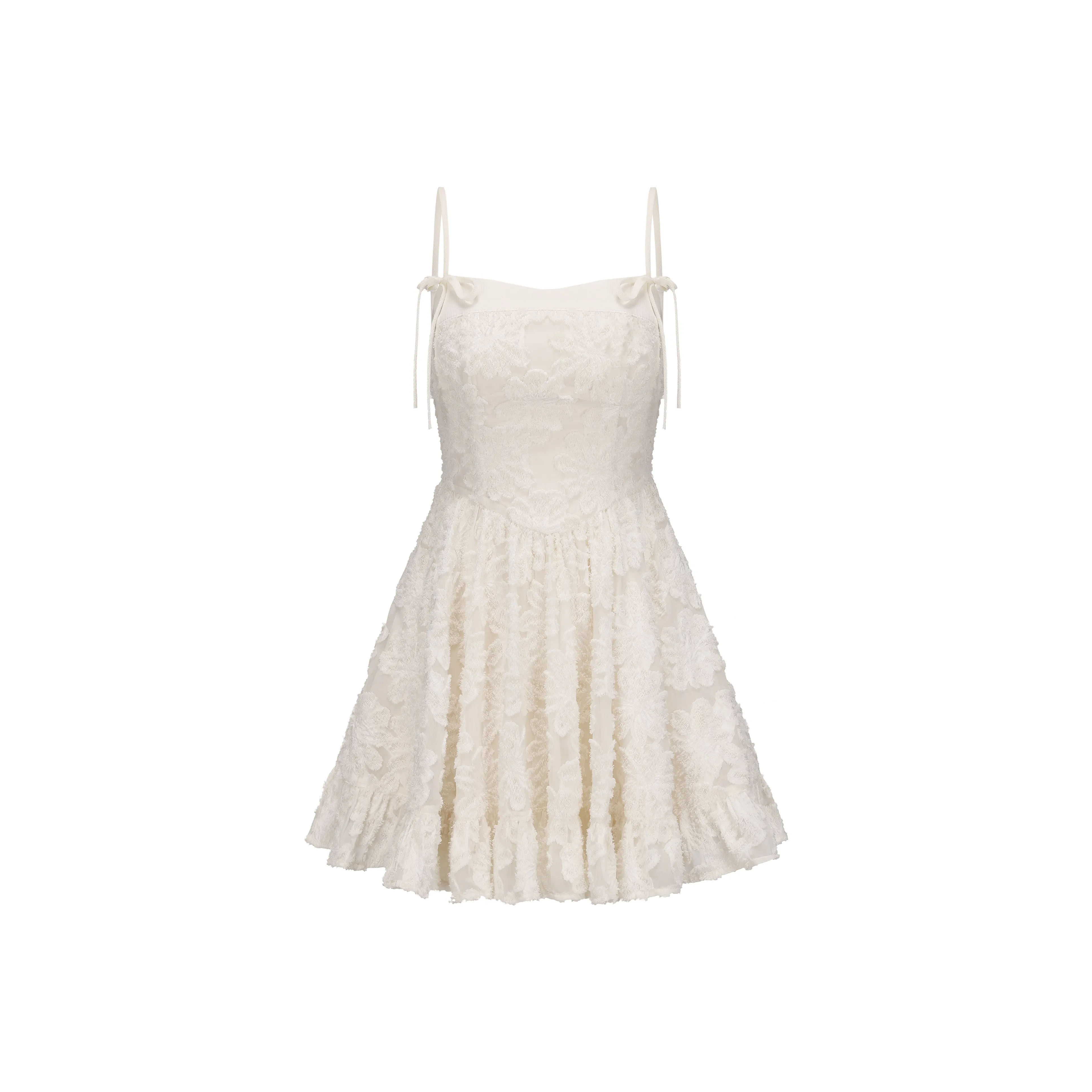 CHIWAWAMEME Бежевый Абрикос Женские Слип-платья