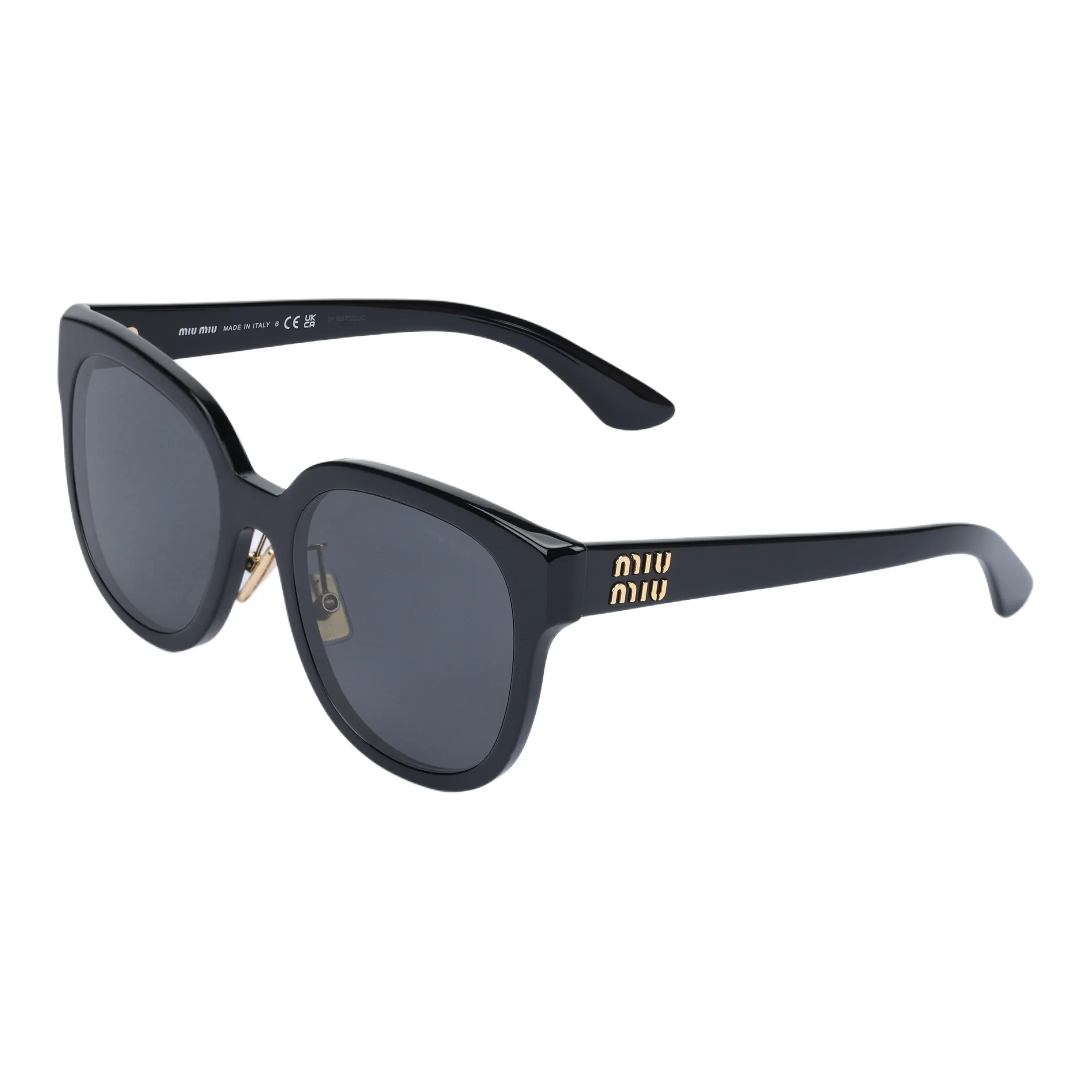 MIU MIU Eyewear Logo lettering D frame Sunglasses
