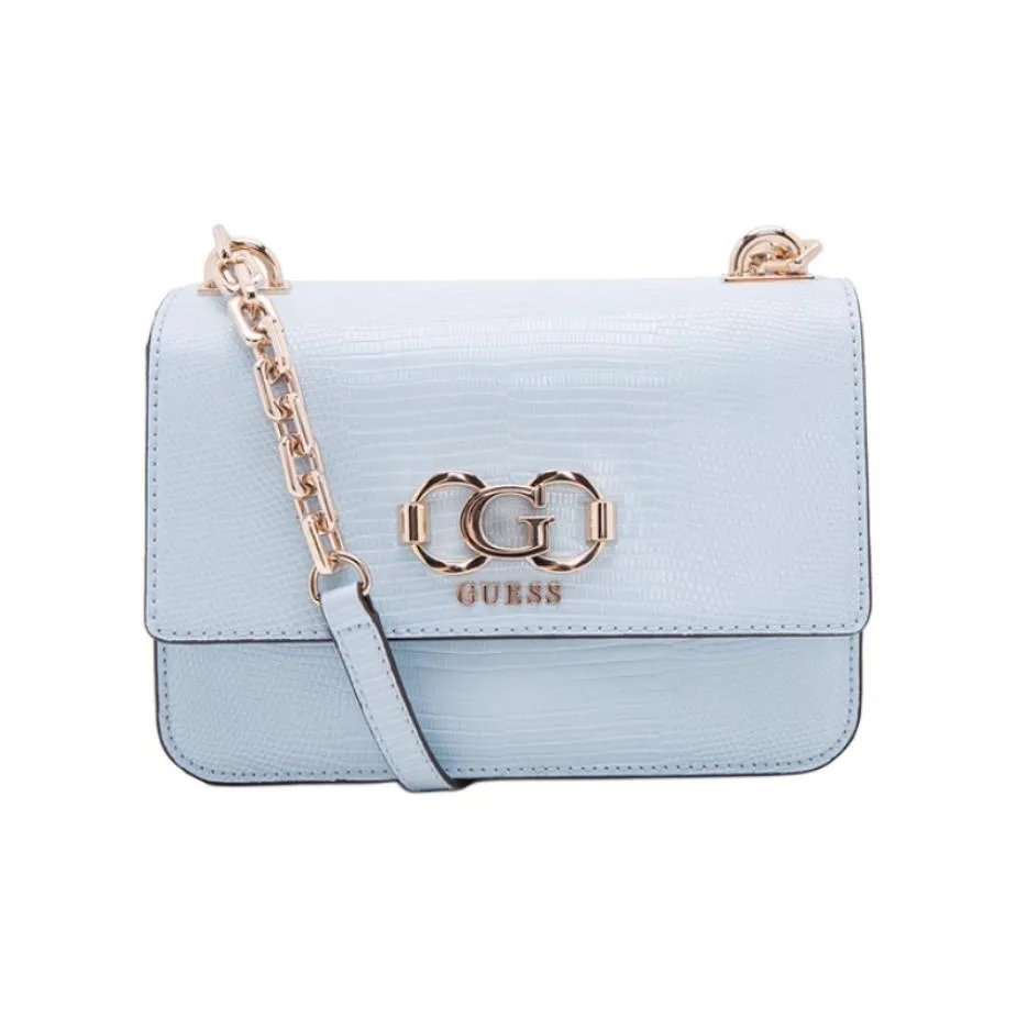 GUESS Сумка через плечо из искусственной кожи женская синяя