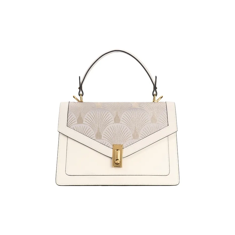 Shenting Сумка через плечо из коровьей кожи обычная женская многоцветная